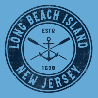 Long Beach Island New Jersey Nj Vintage Boat Anchor & Oars Raglan Base Basic Youth T-shirt | Artistshot