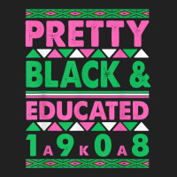 Pretty Black And Educated J15 Founder's Day Aka Women T Shirt Basic Youth T-shirt | Artistshot