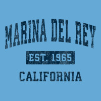 Womens Marina Del Rey California Ca Vintage Sports Design Navy V Neck Basic Youth T-shirt | Artistshot