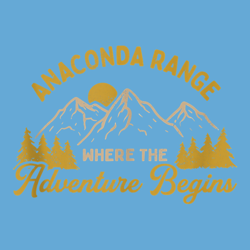 Where The Adventure Begins Anaconda Range Hiking Montana Tank Top Basic Youth T-shirt by dornakgb | Artistshot