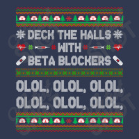 Deck The Halls With Beta Blockers Funny Nurse Christmas Ugly T Shirt Basic Youth T-shirt | Artistshot