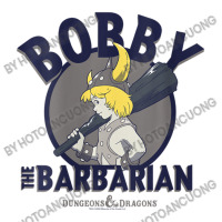 Womens Dungeons & Dragons Bobby The Barbarian V-neck Raglan Crop Top | Artistshot