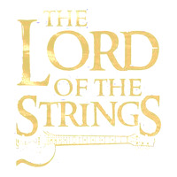 The Lord Of The Strings - Electric Guitar .png Raglan Crop Top | Artistshot