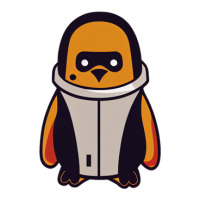 Penguin Wearing A Futuristic Space Suit Gift Raglan Crop Top | Artistshot