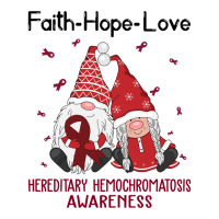 Faith Hope Love Hereditary Hemochromatosis Awareness Raglan Crop Top | Artistshot