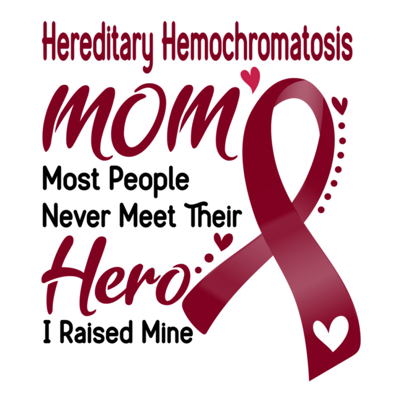 Hereditary Hemochromatosis Mom Most People Never Meet Their Hero I Rai Raglan Crop Top by JACOBMCCOLLUM | Artistshot