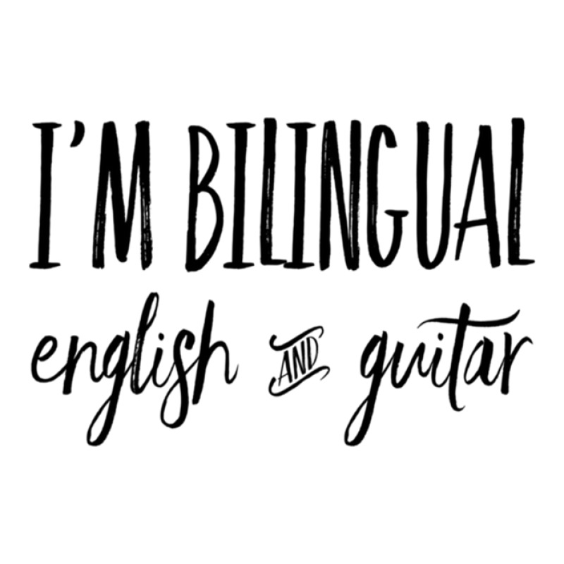 I'm Bilingual English And Guitar Raglan Crop Top by DavidJones | Artistshot