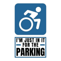 In It For The Parking, Amputation, Disabled, Humor Amputee, Amputee, A Raglan Crop Top | Artistshot