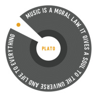 Music Is A Moral Law - Plato Raglan Crop Top | Artistshot