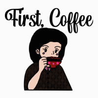 First, Coffee Raglan Crop Top | Artistshot