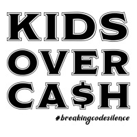 #breakingcodesilence Kids Over Cash Raglan Crop Top | Artistshot