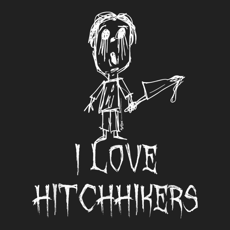 I Love Hitchhikers Halloween Costume Word Design T Shirt Basic T-shirt | Artistshot