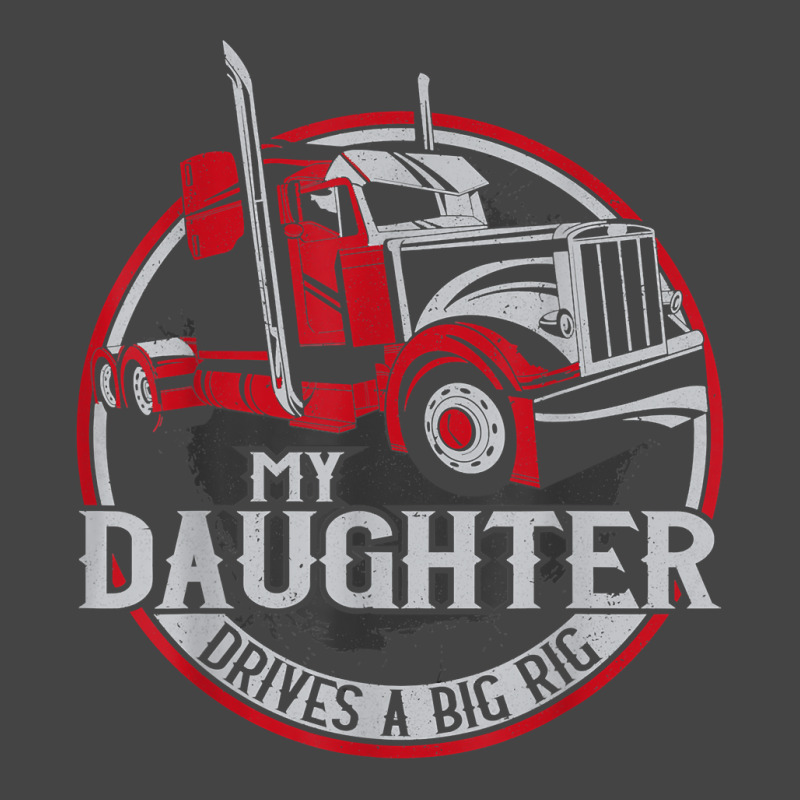 Trucker Truck Driver Father Mother Daughter Vintage My T Shirt Basic T-shirt | Artistshot