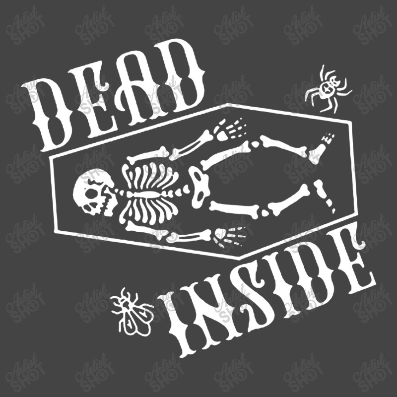 Dead Inside Skeleton Coffin Basic T-shirt | Artistshot