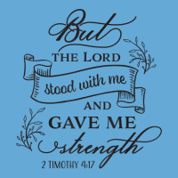 But The Lord Stood With Me Cool New Novelty Christian Item T Shirt Basic Youth T-shirt | Artistshot