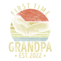 First Time Gerandpa Est. 2022 Funny New Dad Papa Raglan Crop Top | Artistshot