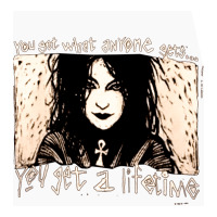 Death Sandman, You Get A Lifetime, Death, Sandman, You, Get A Lifetime Raglan Crop Top | Artistshot