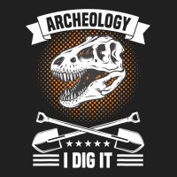 Dinosaur Excavation Archaeology Tools Anthropology Ladies Polo Shirt | Artistshot