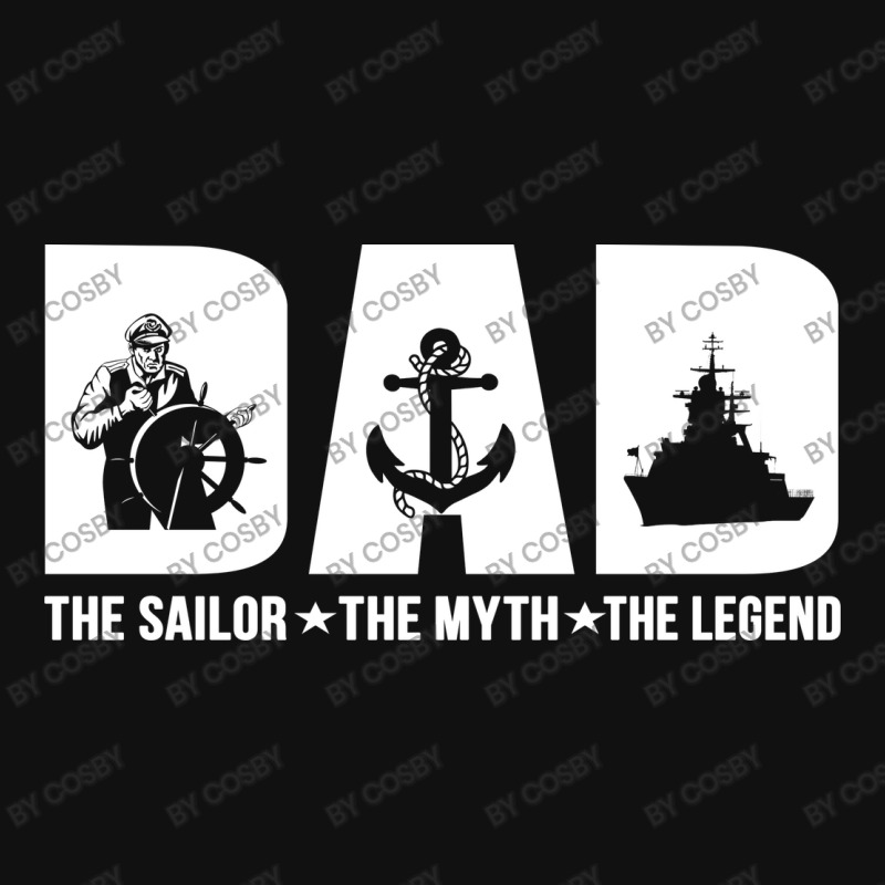 Dad The Sailor The Myth The Legend Graphic T-shirt | Artistshot