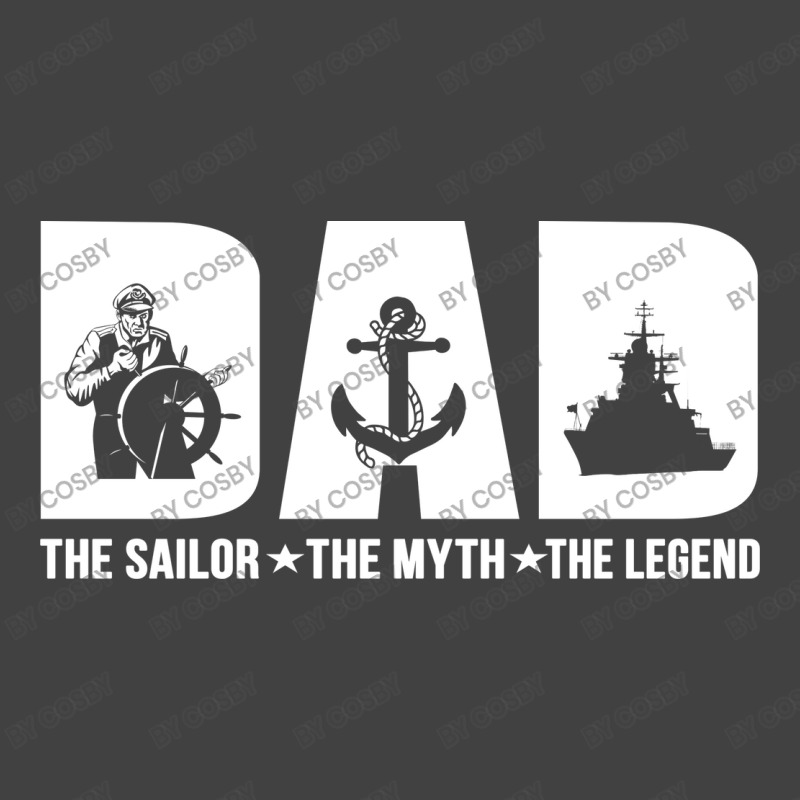 Dad The Sailor The Myth The Legend Vintage T-shirt | Artistshot