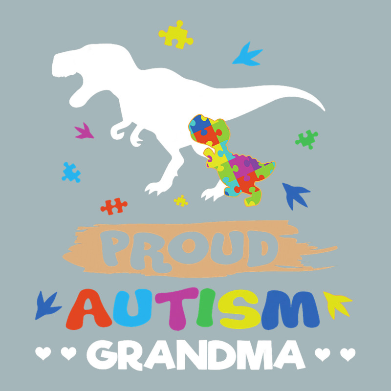 Autism Awareness Proud Grandma Dinosaur Unisex Sherpa-lined Denim Jacket | Artistshot