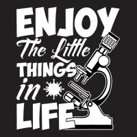 Enjoy Little Things Funny Biology Biologist Pun Mi T-shirt | Artistshot