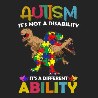 Autism It’s Not A Disability Dinosaur Autism Awa 3/4 Sleeve Shirt | Artistshot