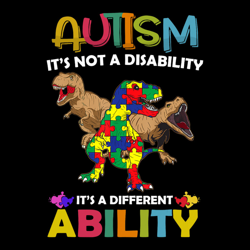 Autism It’s Not A Disability Dinosaur Autism Awa Men's 3/4 Sleeve Pajama Set by CruzezShiver | Artistshot