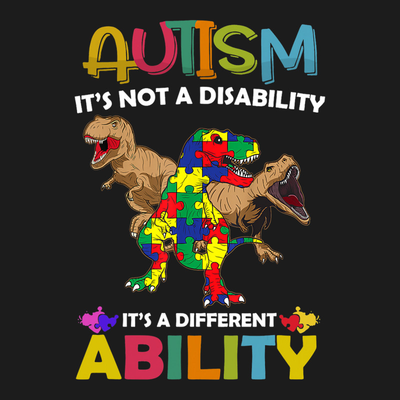 Autism It’s Not A Disability Dinosaur Autism Awa Hoodie & Jogger set by CruzezShiver | Artistshot