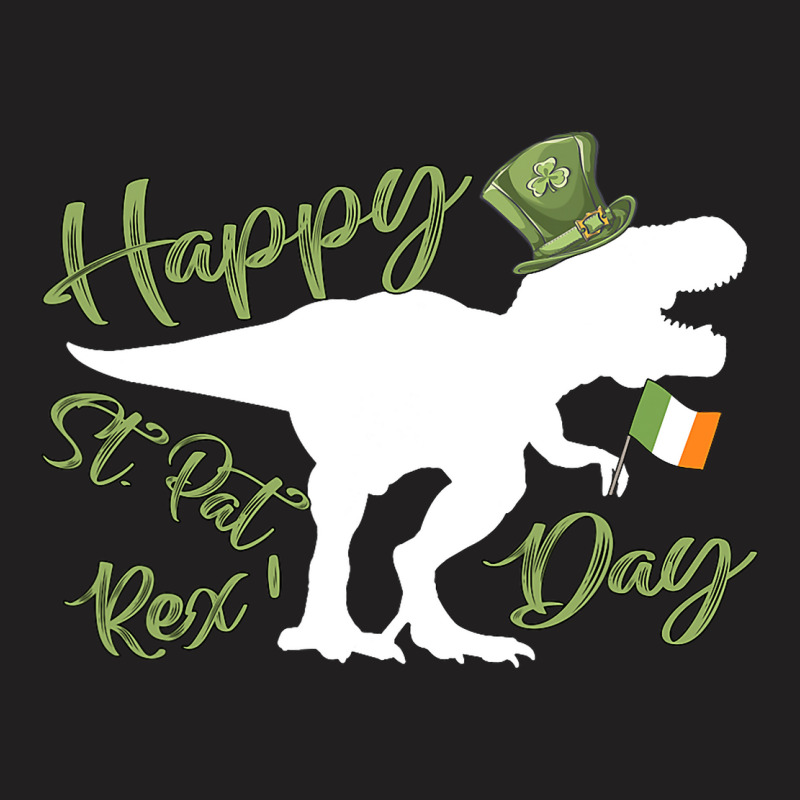 Dinosaur St Patricks Day Shamrock Leprechaun Costu T-shirt | Artistshot