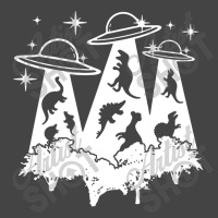 Dinosaur Alien Abduction Ufo T Rex Basic T-shirt | Artistshot