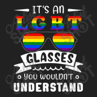 Its An Lgbt Glasses You Wouldnt Understand Lgbt Basic T-shirt | Artistshot