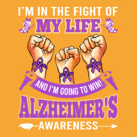 Alzheimers Awareness In The Fight T  Shirt Alzheimer's Awareness In Th Basic T-shirt | Artistshot