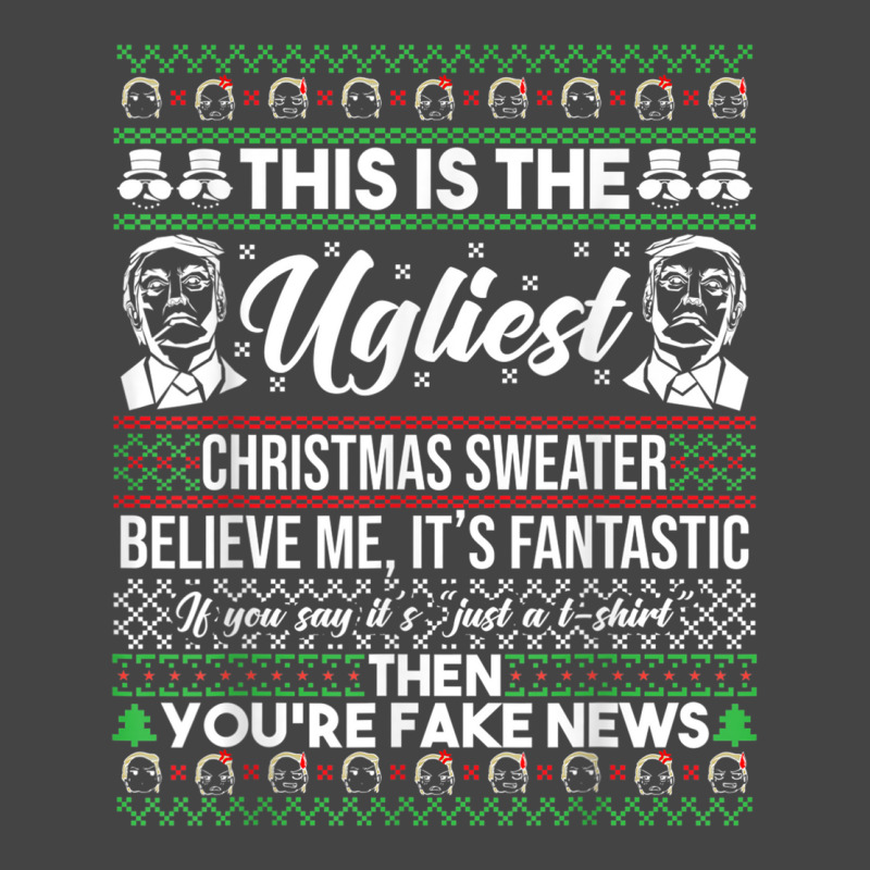 Trump Ugly Christmas Sweater Basic T-shirt | Artistshot