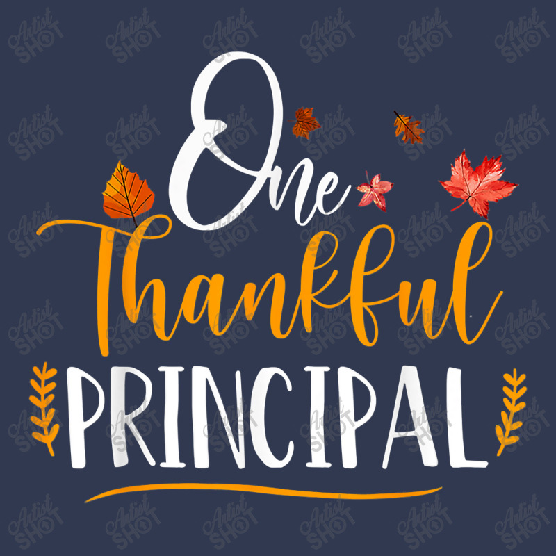 One Thankful School Principal Fall Thanksgiving Principal T Shirt Basic Youth T-shirt by Rudy_Glenn | Artistshot