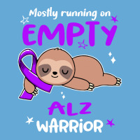 Alzheimers Awareness T  Shirt A L Z Awareness Mostly Running On Empty Basic Youth T-shirt | Artistshot