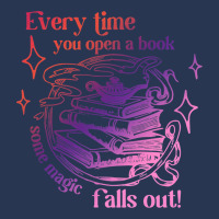 Every Time You Open A Book Some Magic Falls Out Bo Ladies Denim Jacket | Artistshot