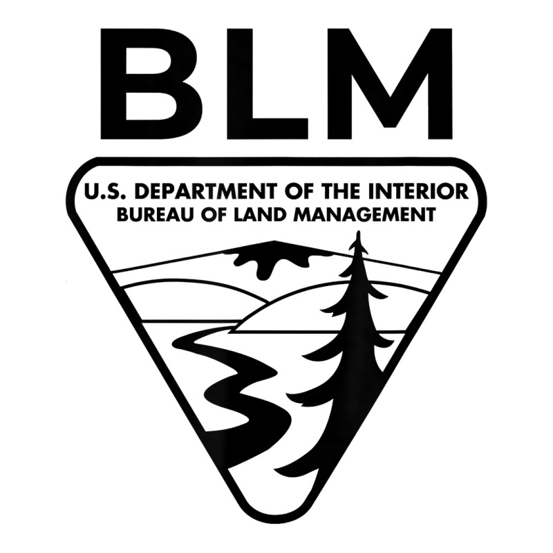 The Original Blm    Bureau Of Land Management (black) T Shirt Raglan Crop Top by cm-arts | Artistshot