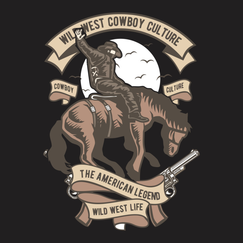 Wild West Cowboy Culture T-shirt | Artistshot