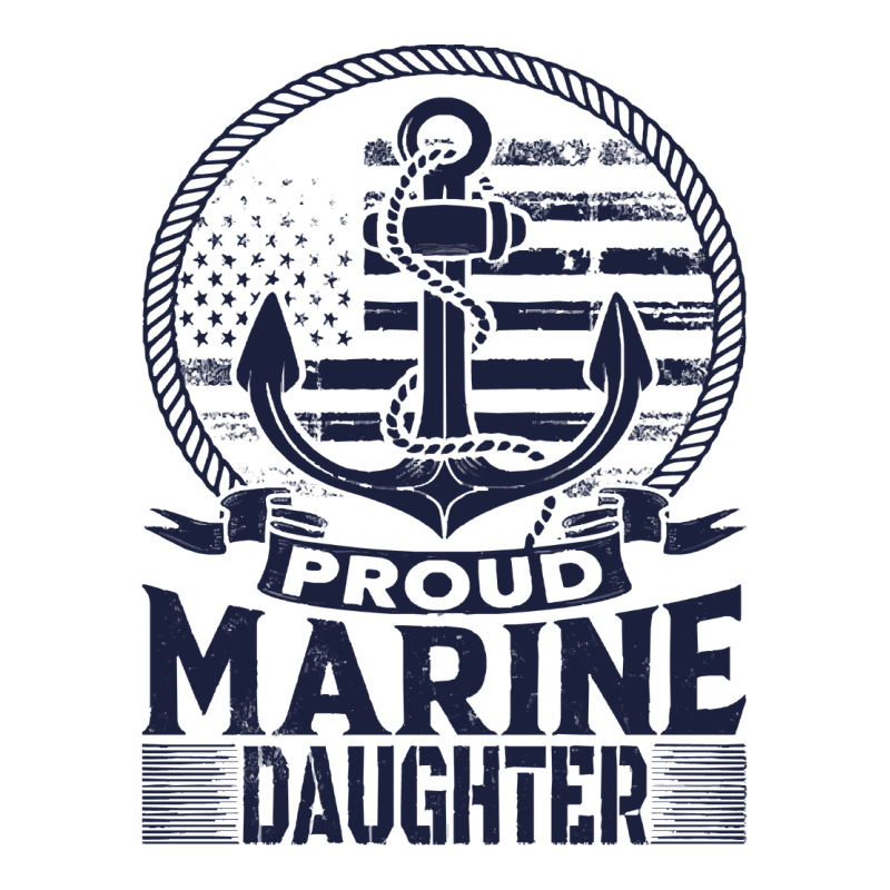 Marine Daughter Proud Marine Daughter United States Of America Militar Raglan Crop Top by huggingbrilliant | Artistshot