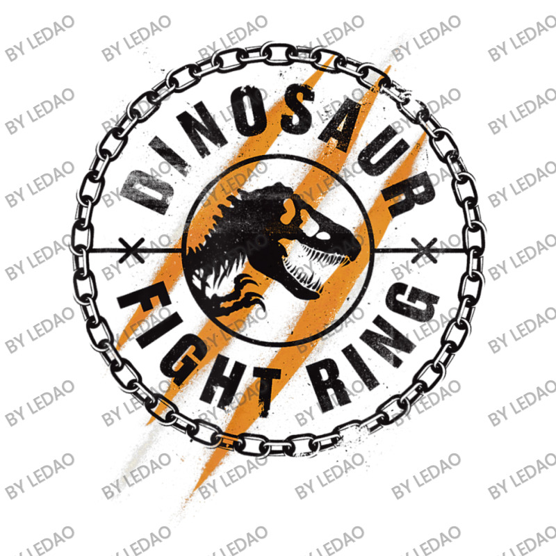 Dominion Dinosaur Fight Ring T-rex Raglan Crop Top by ledao | Artistshot