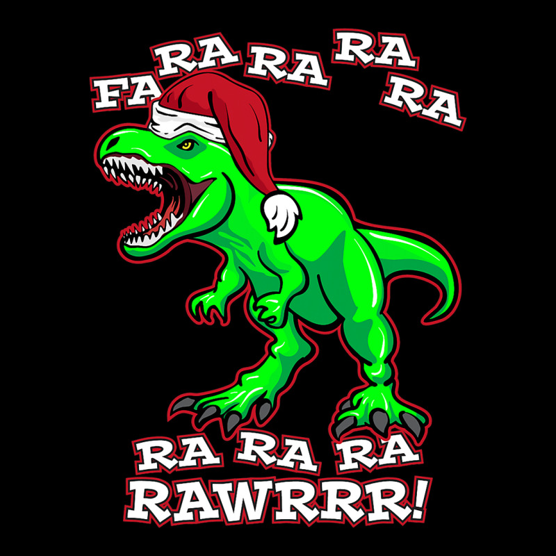 Funny Fa Ra Rawr Christmas Holiday Trex Santa Dino Long Sleeve Shirts | Artistshot