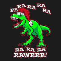 Funny Fa Ra Rawr Christmas Holiday Trex Santa Dino Hoodie & Jogger Set | Artistshot