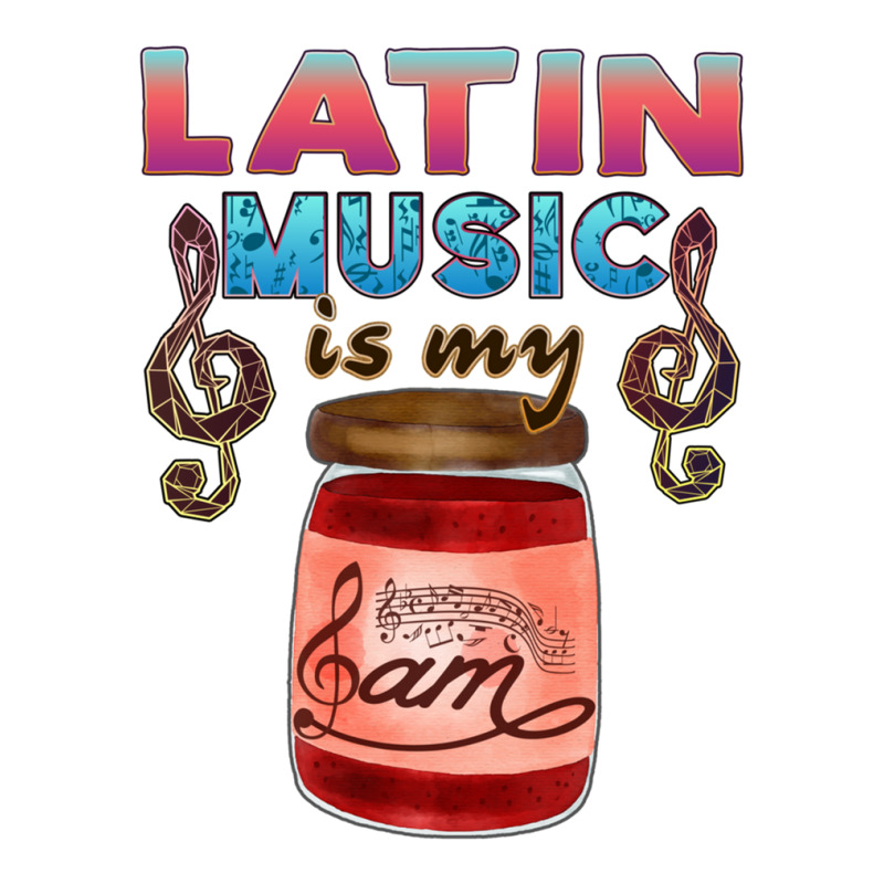 Latin Music Is My Jam Raglan Crop Top by cm-arts | Artistshot