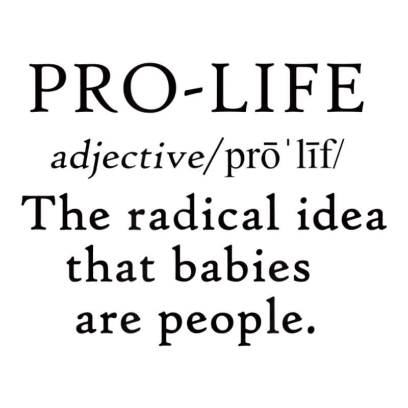 Pro Life Definition Radical Babies Are People Raglan Crop Top by cm-arts | Artistshot