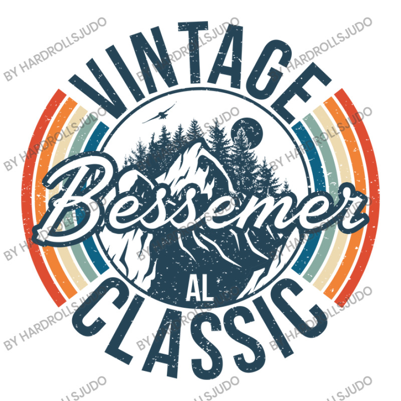 I Love Bessemer Alabama Retro Vintage Classic Limited Edition Raglan Crop Top by hardrollsjudo | Artistshot