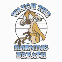 Funny Lion And King Timon Watch The Morning Breath Raglan Crop Top | Artistshot