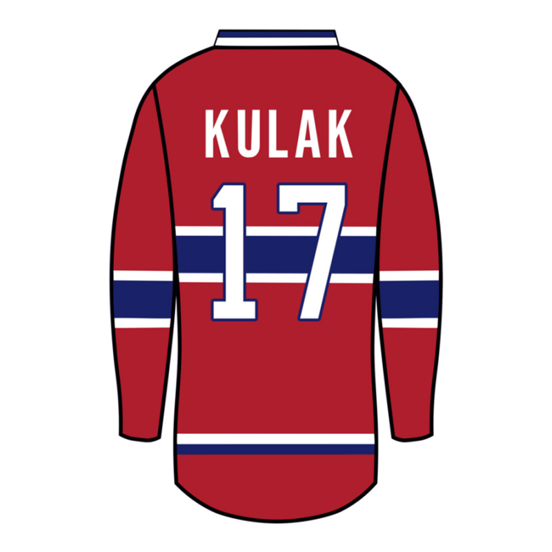 Brett Kulak Jersey 1 Raglan Crop Top by JennaEdwards | Artistshot