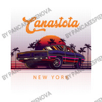 Canastota New York Retro Vintage 80s 90s Muscle Cars Retrowave Aesthet Raglan Crop Top | Artistshot