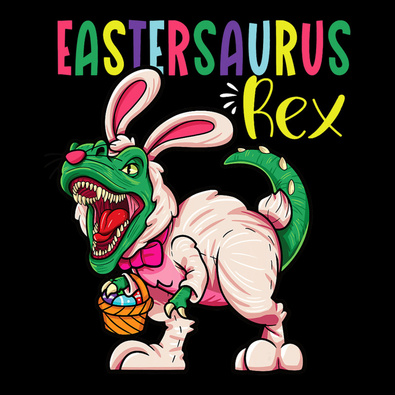 Eastersaurus Rex Dinosaur Easter Ears Easter Eggs Maternity Scoop Neck T-shirt | Artistshot